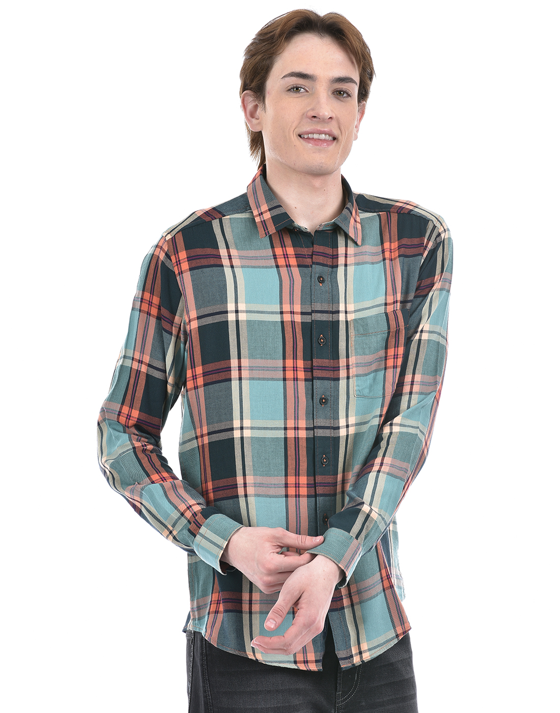 Numero Uno Men Checkered Multicolor Shirt